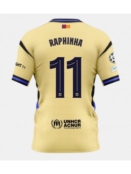 Barcelona Raphinha Belloli #11 Replika Borta Kläder 2025-26 Kortärmad